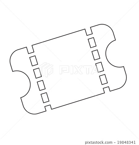 Ticket icon Illustration design Ticket icon Illustration design 19848341