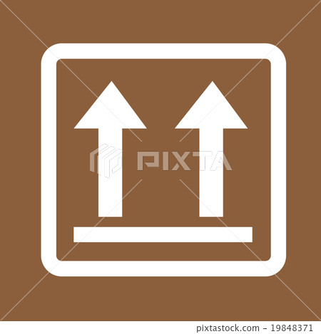 fragile icon symbol Illustration design 19848371