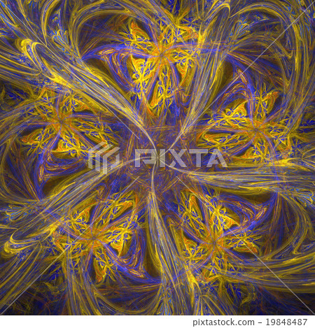 abstract fractal pattern - Stock Illustration [19848487] - PIXTA