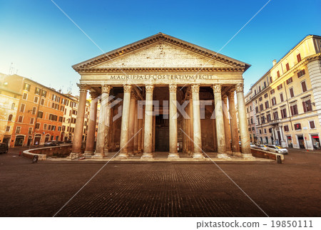Pantheon in Rome, Italy 19850111