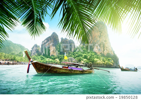 Railay beach in Krabi Thailand 19850128