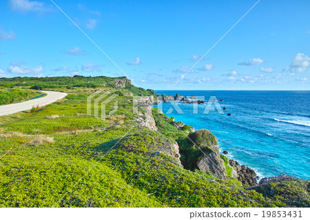 Landscape of eastern Heian Nagasaki in summer 19853431