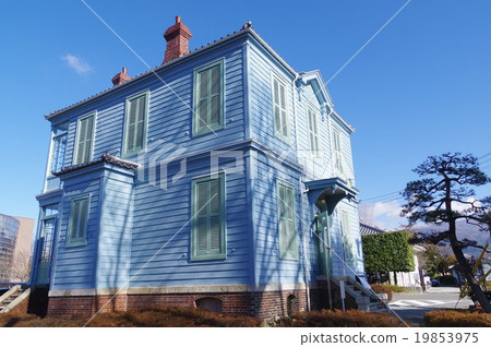 Matsumoto City Old Priest House Historical building of the American style building Shinshu Matsumoto in the Meiji era 19853975