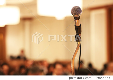 講座會議麥克風 19854463