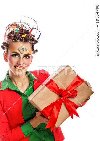Girl geek. Computer technician. Gift. Girl geek. Computer technician. Gift. 19854788