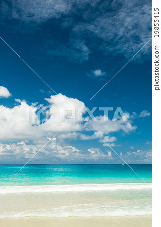 Anse Lazio beach, Praslin island, Seychelles Anse Lazio beach, Praslin island, Seychelles 19855415