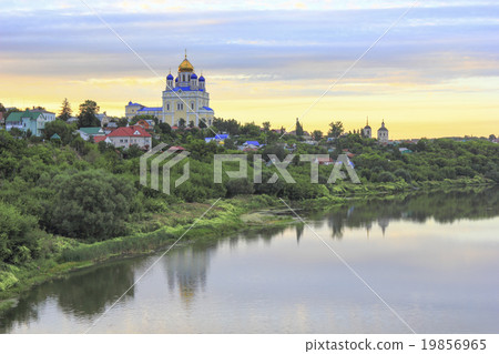 Beautiful evening landscape. Beautiful evening landscape. 19856965
