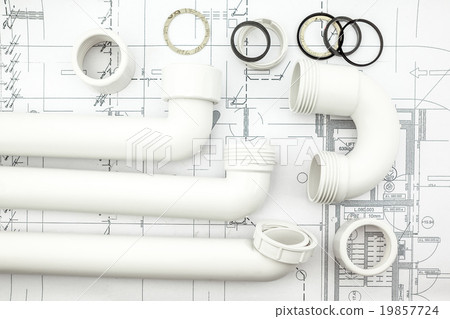 white siphon on plan 19857724