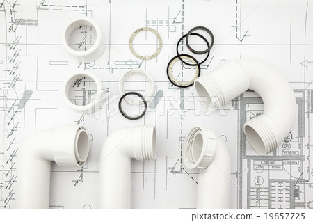 white siphon on plan 19857725