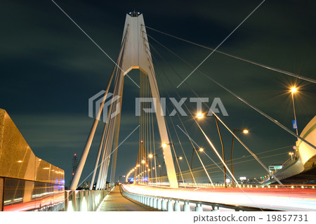 Kawasaki Daishi Bridge Night view 19857731