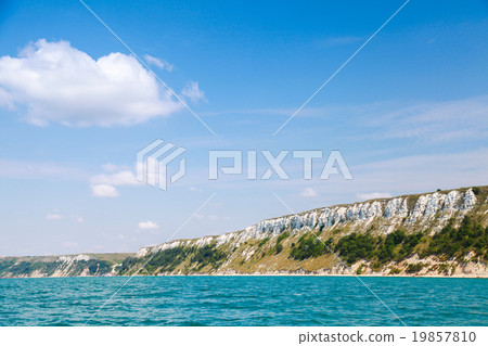 Bulgaria, Black Sea. Coastal landscape with cliffs Bulgaria, Black Sea. Coastal landscape with cliffs 19857810
