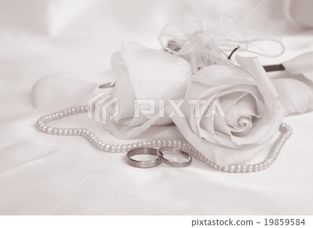 Wedding rings and roses as wedding background. Wedding rings and roses as wedding background. 19859584
