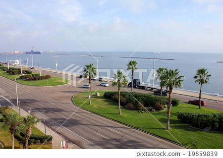 Seaside landscape of Corpus Christi resort in Texas, USA Seaside landscape of Corpus Christi resort in Texas, USA 19859839