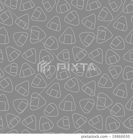 Rice ball patterns - seamless - Stock Illustration [19860030] - PIXTA