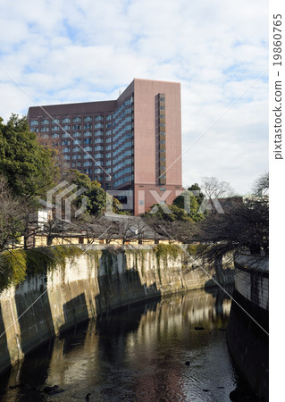 Kanda River and Hotel Chinzan-so Tokyo Kanda River and Hotel Chinzan-so Tokyo 19860765