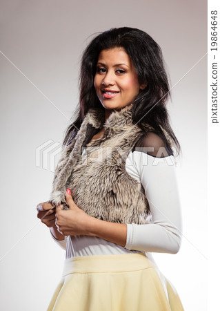 Portrait of fashion girl 19864648