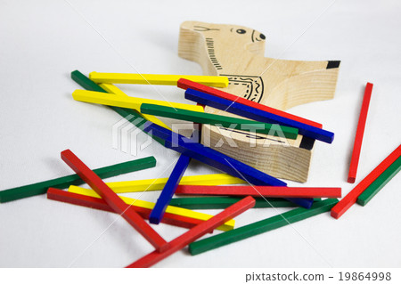 Children's game to load a donkey 19864998