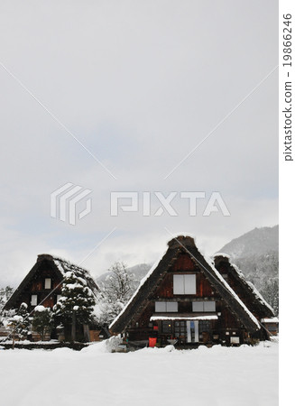 Winter Shirakawa Town Winter Shirakawa Town 19866246