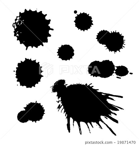 splash dot, grunge banner 19871470