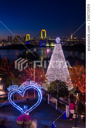 台場彩虹橋和燈飾 台場彩虹橋和燈飾 19872059