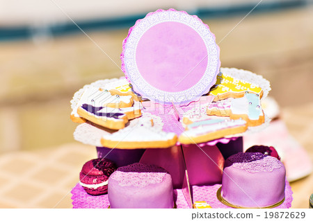 Sweet holiday buffet with cupcakes and other Sweet holiday buffet with cupcakes and other 19872629