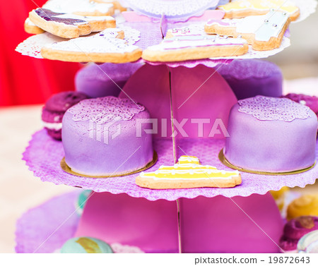 Sweet holiday buffet with cupcakes and other Sweet holiday buffet with cupcakes and other 19872643