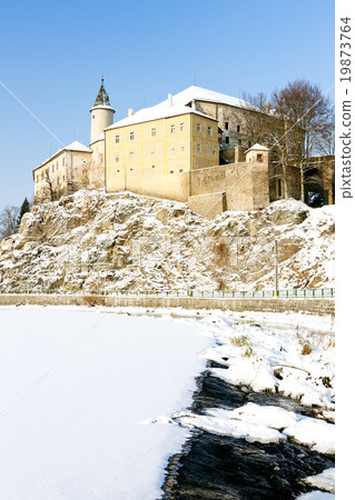 Ledec nad Sazavou Castle in winter, Czech Republic 19873764