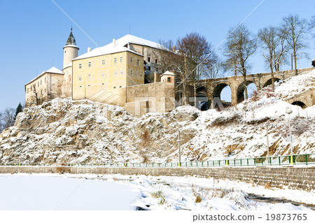 Ledec nad Sazavou Castle in winter, Czech Republic 19873765
