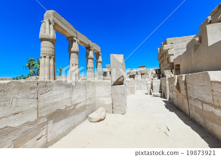 Ancient ruins of Karnak temple in Egypt Ancient ruins of Karnak temple in Egypt 19873921
