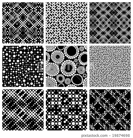 Seamless Pattern Set 19874698