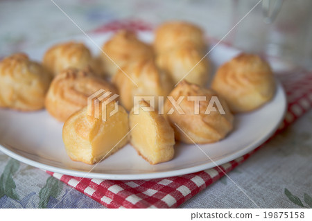 Cream Puff,Choux,Eclair, Cream Puff,Choux,Eclair, 19875158