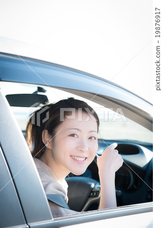 Driving women Driving women 19876917