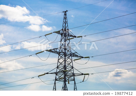 High voltage tower 19877412