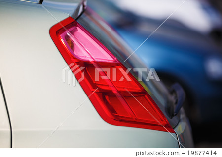 Taillight on a car 19877414