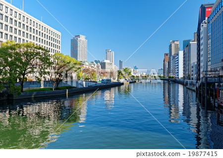 Tosabori River Yodoyabashi east side 19877415