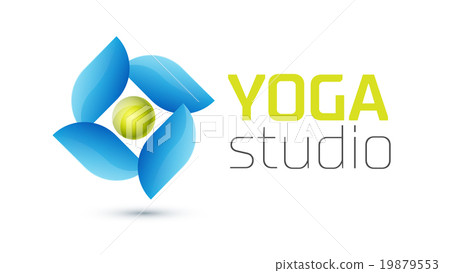 Yoga studio logo Yoga studio logo 19879553