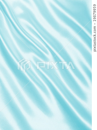 Smooth elegant blue silk or satin as background 19879959