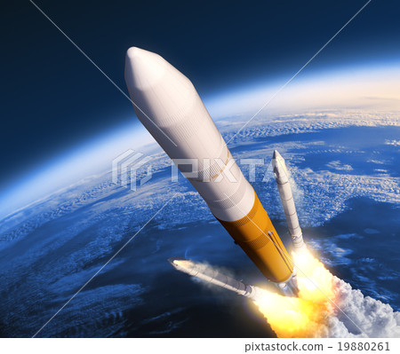 Solid Rocket Boosters Separation 19880261
