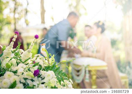 Thai wedding ceremony 19880729