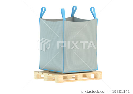 pallet with big bag pallet with big bag 19881341