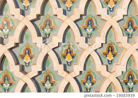 Moroccan style mosaic wall Moroccan style mosaic wall 19883939