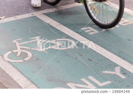 Road bike path Road bike path 19884149