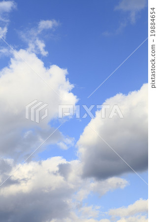 Blue sky and clouds Blue sky and clouds 19884654