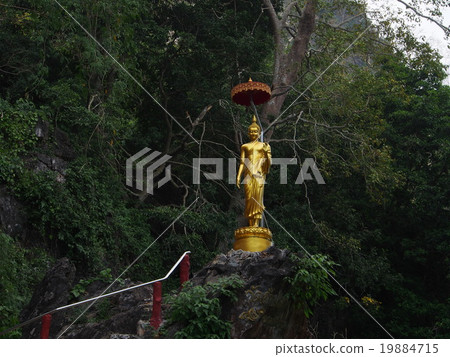 Buddha on mountain, Thai-buddha statue, Thailand 19884715