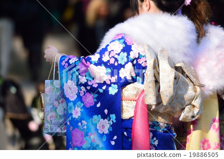A new adult in a kimono shape A new adult in a kimono shape 19886505