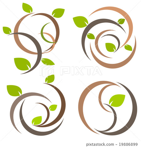 Nature tree symbol illustration Nature tree symbol illustration 19886899