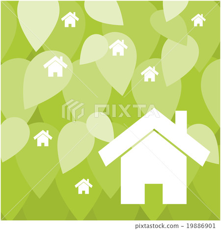 Home and nature illustration Home and nature illustration 19886901