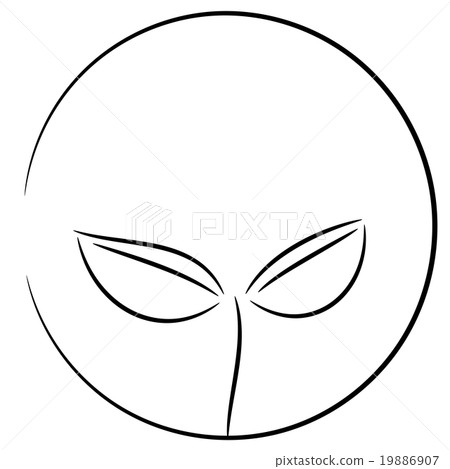 Nature tree symbol illustration 19886907