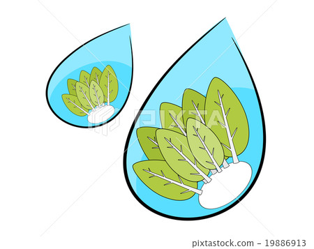 Nature tree symbol illustration Nature tree symbol illustration 19886913