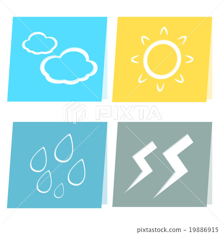 weather icon illustration weather icon illustration 19886915